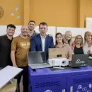 Programa Edutec: García Zalazar entregó 700 carros tecnológicos en las escuelas de Mendoza