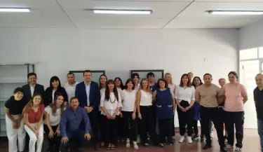 Concluyeron obras y abrieron nuevos espacios en la escuela Garc�a L�pez de San Mart�n