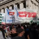 La dos CTA anunciar�n nuevas medidas de fuerza contra el Gobierno de Javier Milei