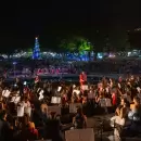 Ciudad Navideña desbordó la Plaza Independencia y reunió a miles de familias en Capital
