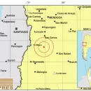 Se sacudió una zona montañosa de San Carlos y alcanzó a percibirse en todo el Sur provincial