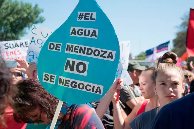agua mendoza anti minería