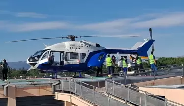 helicoptero hospital central