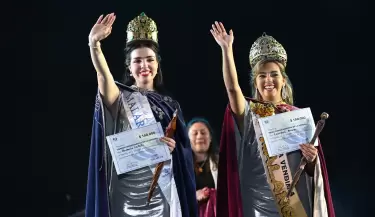 reina y virreina de malargue