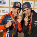 La emoci�n de Kevin Benavides tras hacer historia junto a su hermano en el Rally Dakar