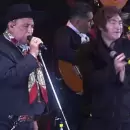 (Video) Javier Milei estuvo en el Festival de Jes�s Mar�a y cant� con el Chaque�o Palavecino