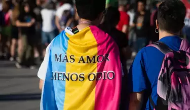 marcha antifacista LGBT