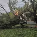 Serios daños y afectaciones en San Rafael por una fuerte tormenta de lluvia, viento y granizo