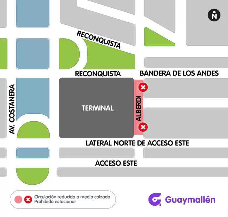 corte de calle