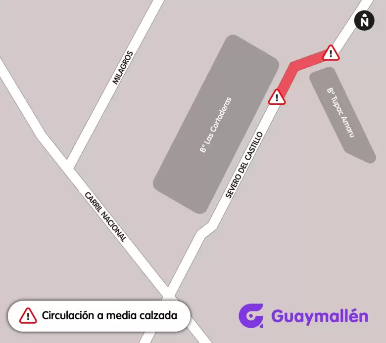 corte de calle