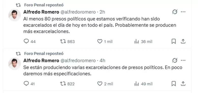 presos políticos