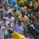 Un rayo impact� en una manifestaci�n en Brasil y hay m�s de 30 heridos