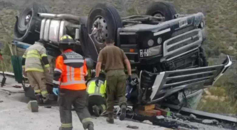 accidente en Guardia Vieja