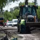 Renuevan el pavimento en una rotonda clave del Parque General San Mart�n