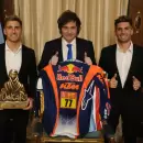 Javier Milei recibió a Luciano Benavides, tras su consagración en el Rally Dakar 2026