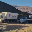 Camioneros llevan m�s de 12 horas esperando en Uspallata por la ca�da del sistema de ARCA