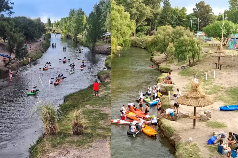 remada río atuel