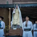 La Virgen de la Carrodilla lleg� a La Enoteca, en la antesala de la Bendici�n de los Frutos