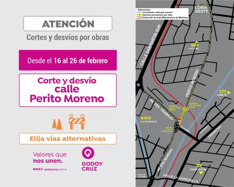 corte de calle