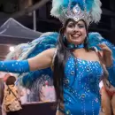 Miles de personas celebraron el carnaval en la renovada avenida Sarmiento
