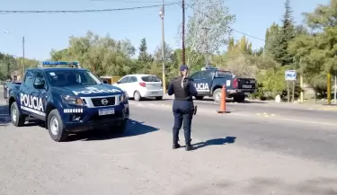 controles policiales en Valle de Uco