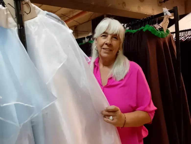 mirta gimenez la supervisora del vestuario
