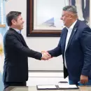 Kicillof avaló el cambio de domicilio de la AFA y respaldó a Tapia en la disputa con la IGJ