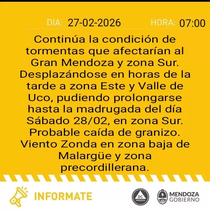 pron�stico 27 de febrero