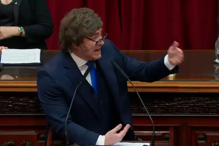 Apertura de sesiones en el Congreso de la Nación