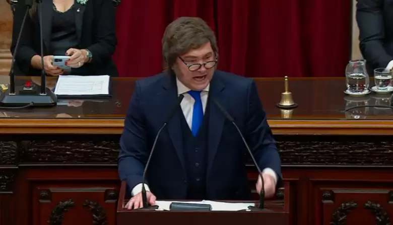 Apertura de sesiones en el Congreso de la Nación