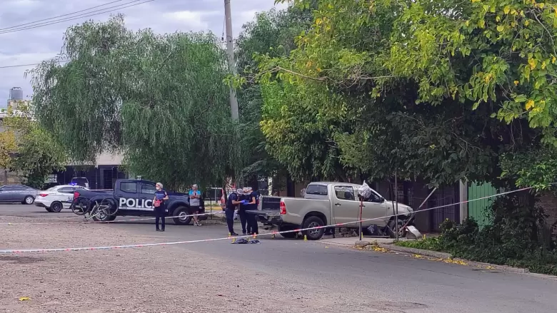 presunto ladrón muerto en Las Heras (2)