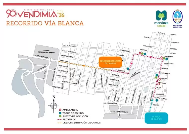 Via blanca y carrusel