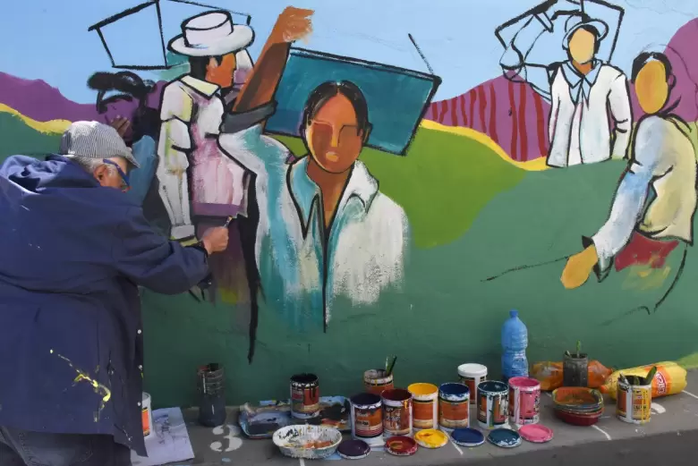 murales teatro griego