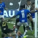 Récord en Brasil: 23 expulsados y batalla campal entre jugadores de Cruzeiro y Atlético Mineiro