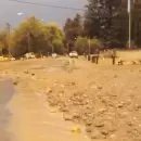 (Video) Impactantes imágenes: la tormenta dejó bajo el agua a la zona del Manzano Histórico