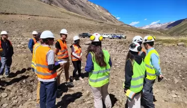 Avanza el proyecto de cobre El Perdido en Malarg�e y ya perfor� m�s de 2.000 metros