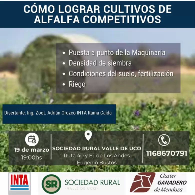 capacitación de alfalfa
