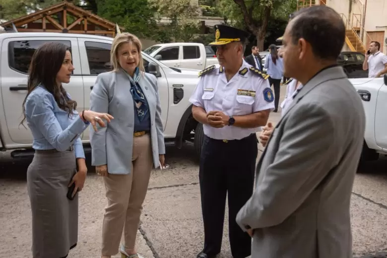 La ministra de Seguridad de la Nació en Mendoza (2)