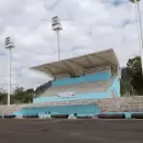Arrancaron los trabajos para recuperar la cancha de hockey provincial, con un plan de renovación en 150 días