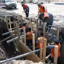 A contrarreloj, avanzan obras en Godoy Cruz para evitar un colapso del colector Gorriti