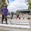 Reabrieron el tránsito en un tramo clave de la calle Bandera de los Andes
