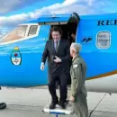 Milei viajó a Estados Unidos, en medio del escándalo que involucra a Adorni en la Casa Rosada