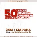 A 50 años del golpe, organismos de derechos humanos convocan a una vigilia y marcha en Mendoza