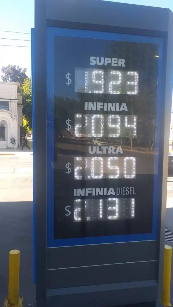 PRECIOS NAFTA ANTES