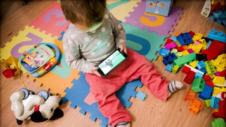 Pantallas en bebes