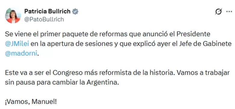 bullrich adorni