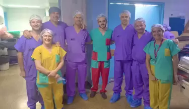 Hist�rico: el Hospital Notti hizo su primer trasplante renal pedi�trico