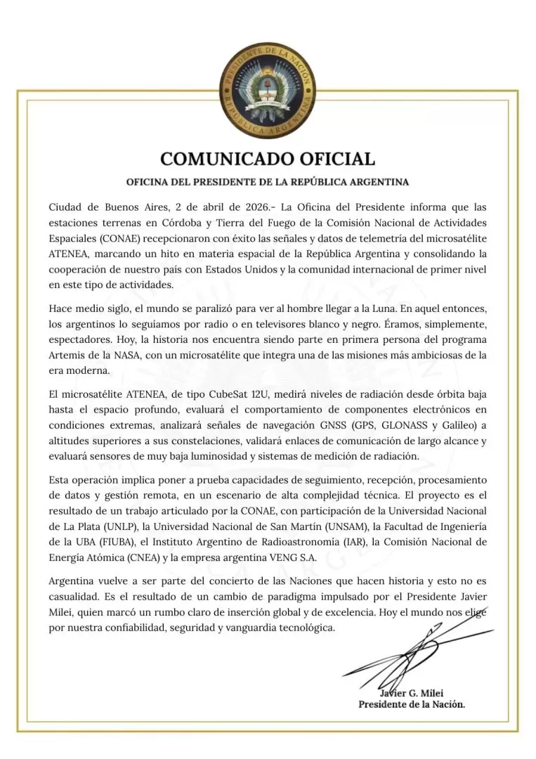 Comunicado