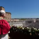El papa León XVI, contundente en la misa de Pascuas: "Que se termine ya la guerra"