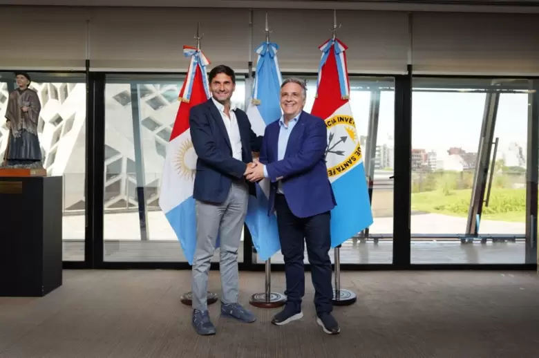 Maximiliano Pullaro y Martín Llaryora